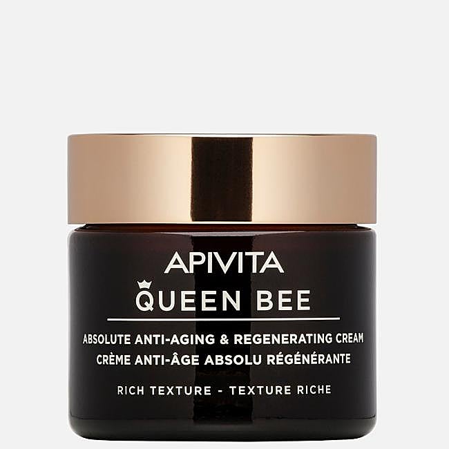 Queen Bee Absolute Crema Regeneradora Antiedad de Apivita.